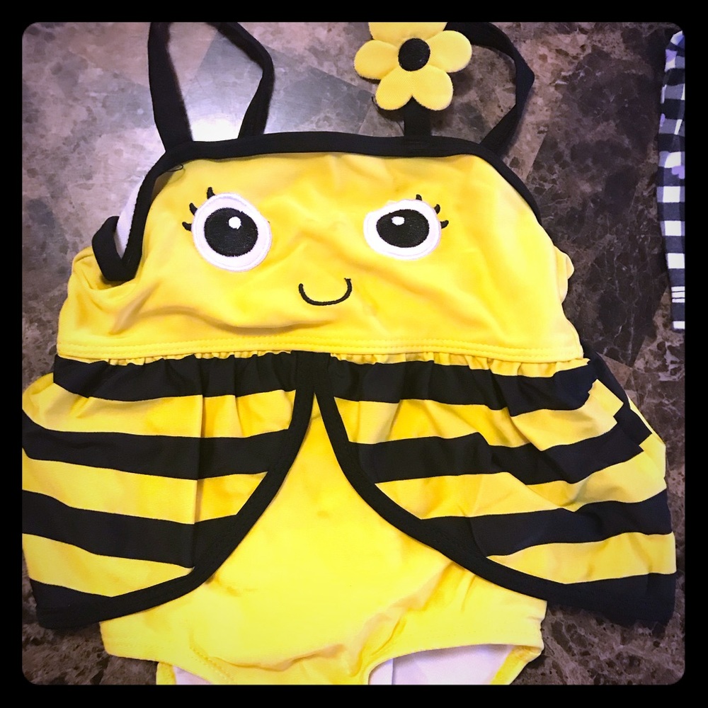 Bathing suit size 24 months for little girls